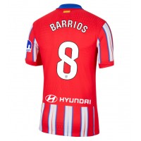 Muški Nogometni Dres Atletico Madrid Pablo Barrios #8 Domaci 2024-25 Kratak Rukav